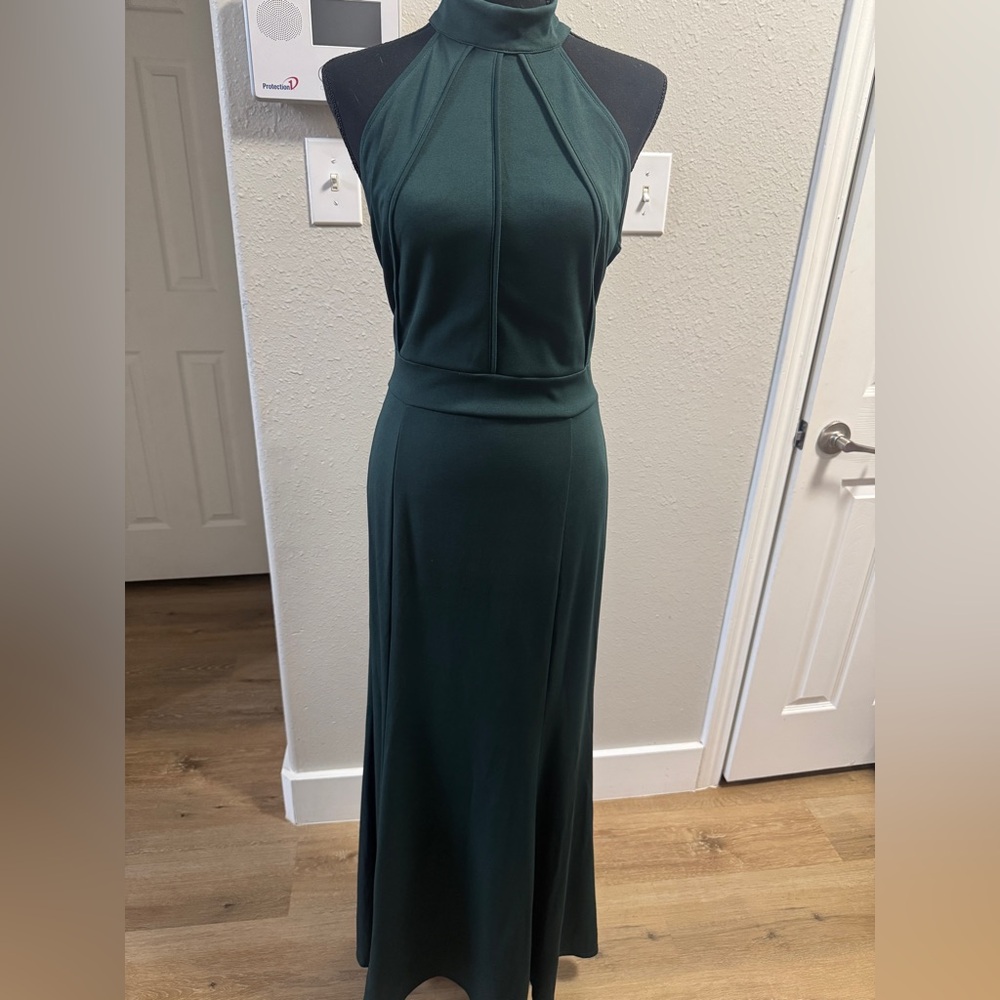 ✨ Berydress Halter Neck Mermaid Maxi Dress | Stretchy | Size L